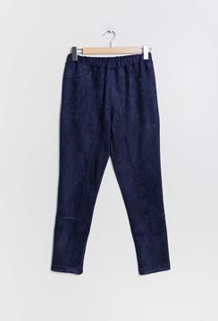 Picture of SUEDE TROUSERS PULL UP STRETCH AND ELASTICATED